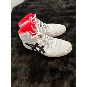 Asics  Matflex 7 White/Diva Pink Wrestling  Boxing Shoes 4.5